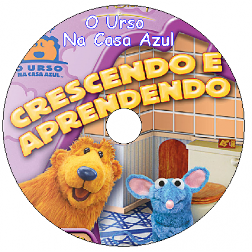 5 Dvds Urso Na Casa Azul 